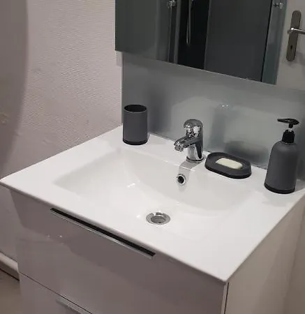 アパート Jolie Grand Avec Vue Sur Les Vosges, Balcon ミュルーズ